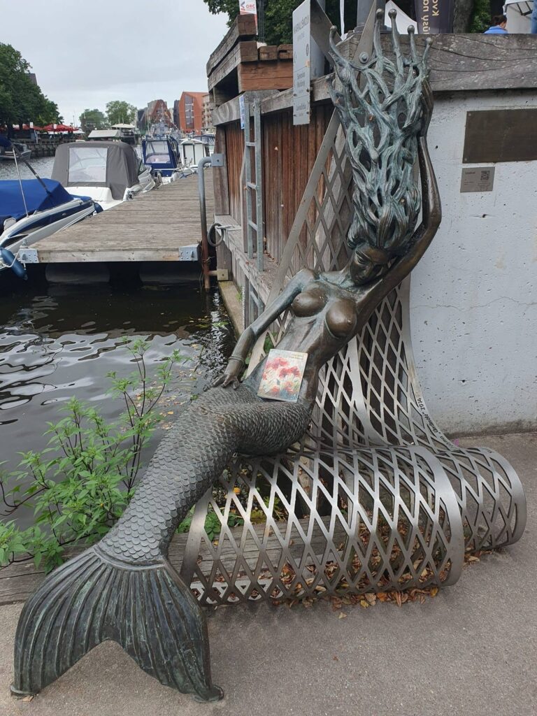 Książka Marii Duchnik w podróży — materiał z albumu „Poezja w podróży”